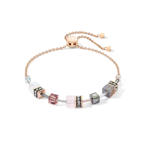 GeoCUBE® Iconic Nature Chain bracelet rose