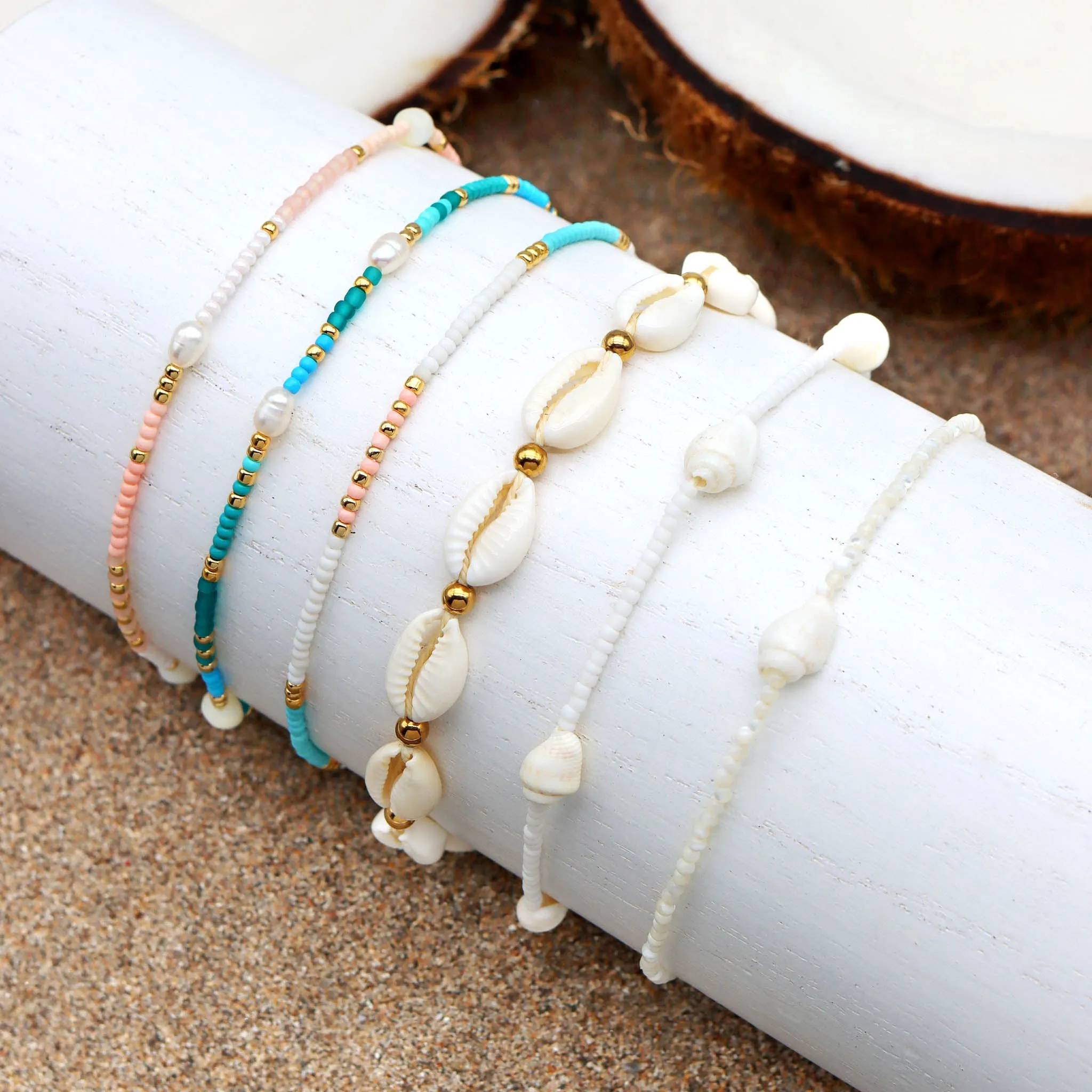 Giada Gerupuk Shell Surf Bracelet