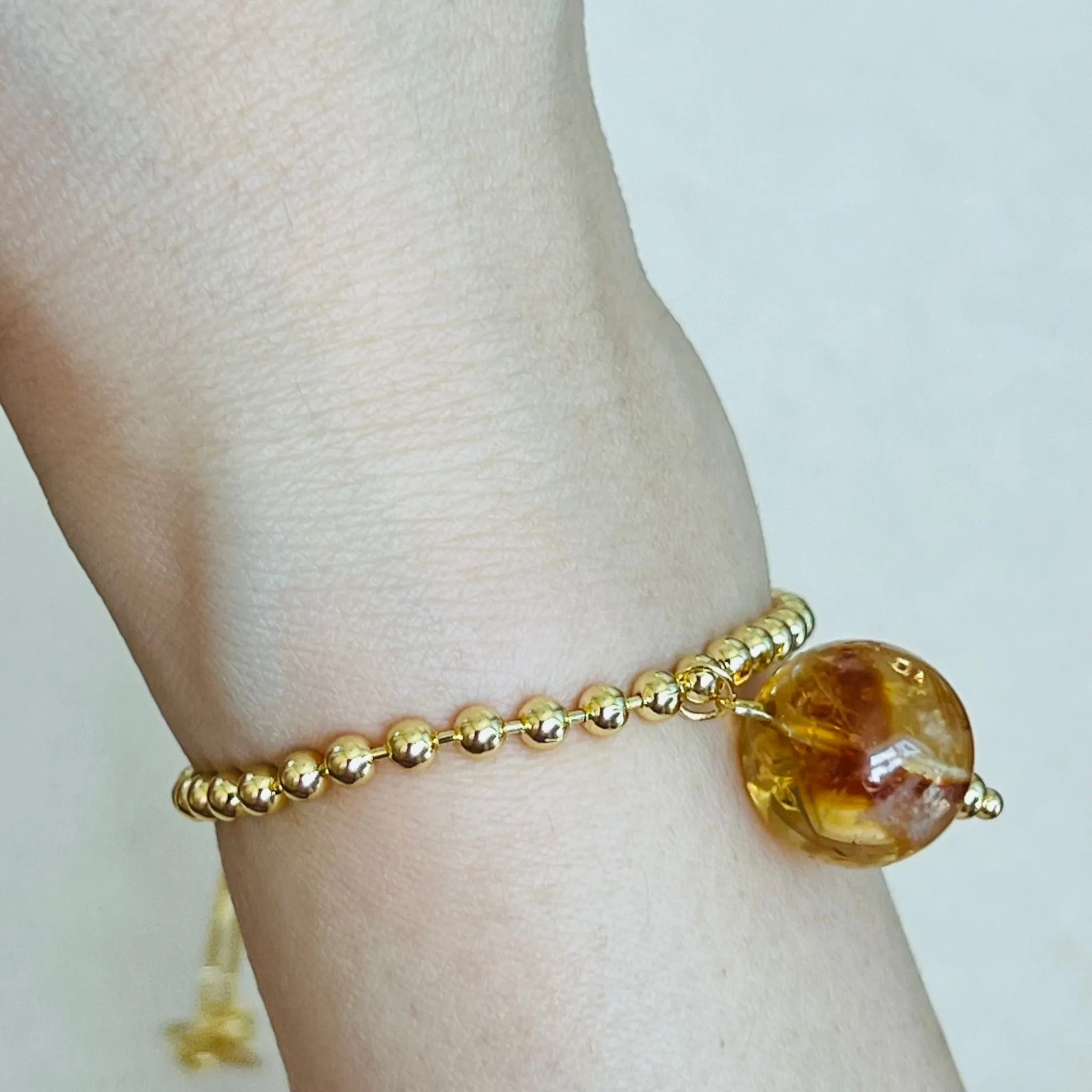 Golden Citrine La Forma Bracelet