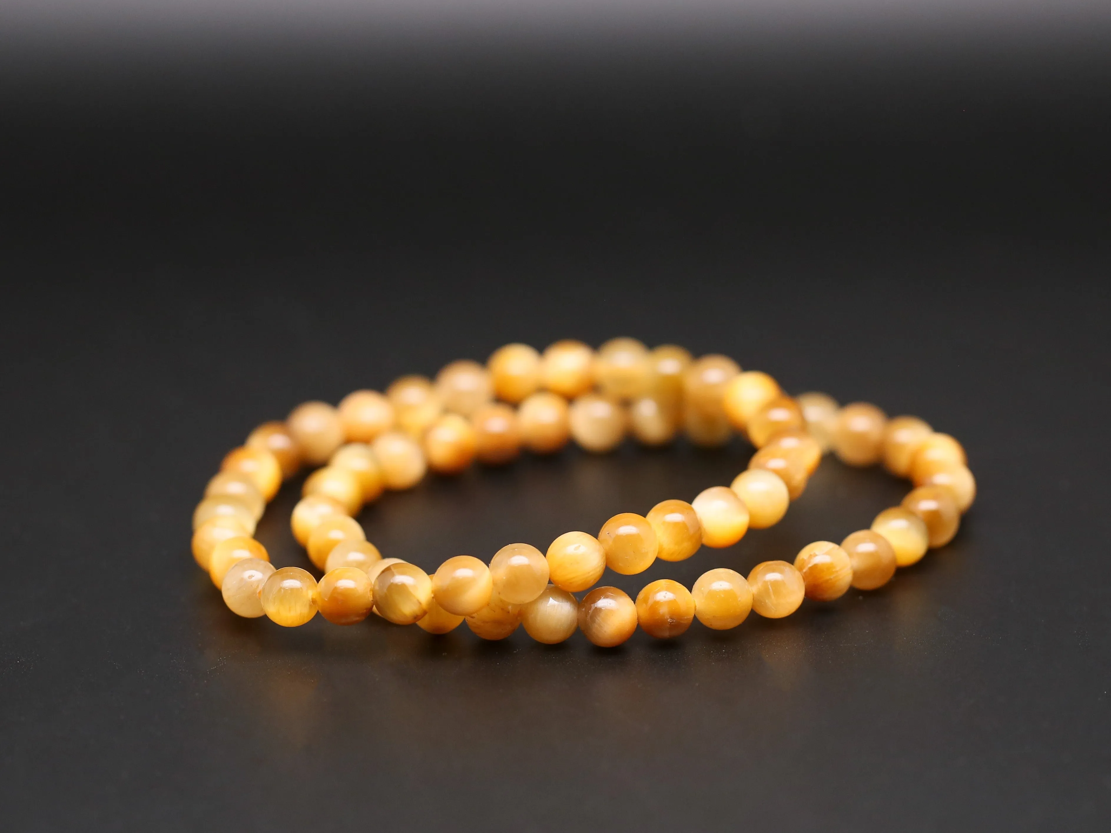 Golden tiger's eye bracelets