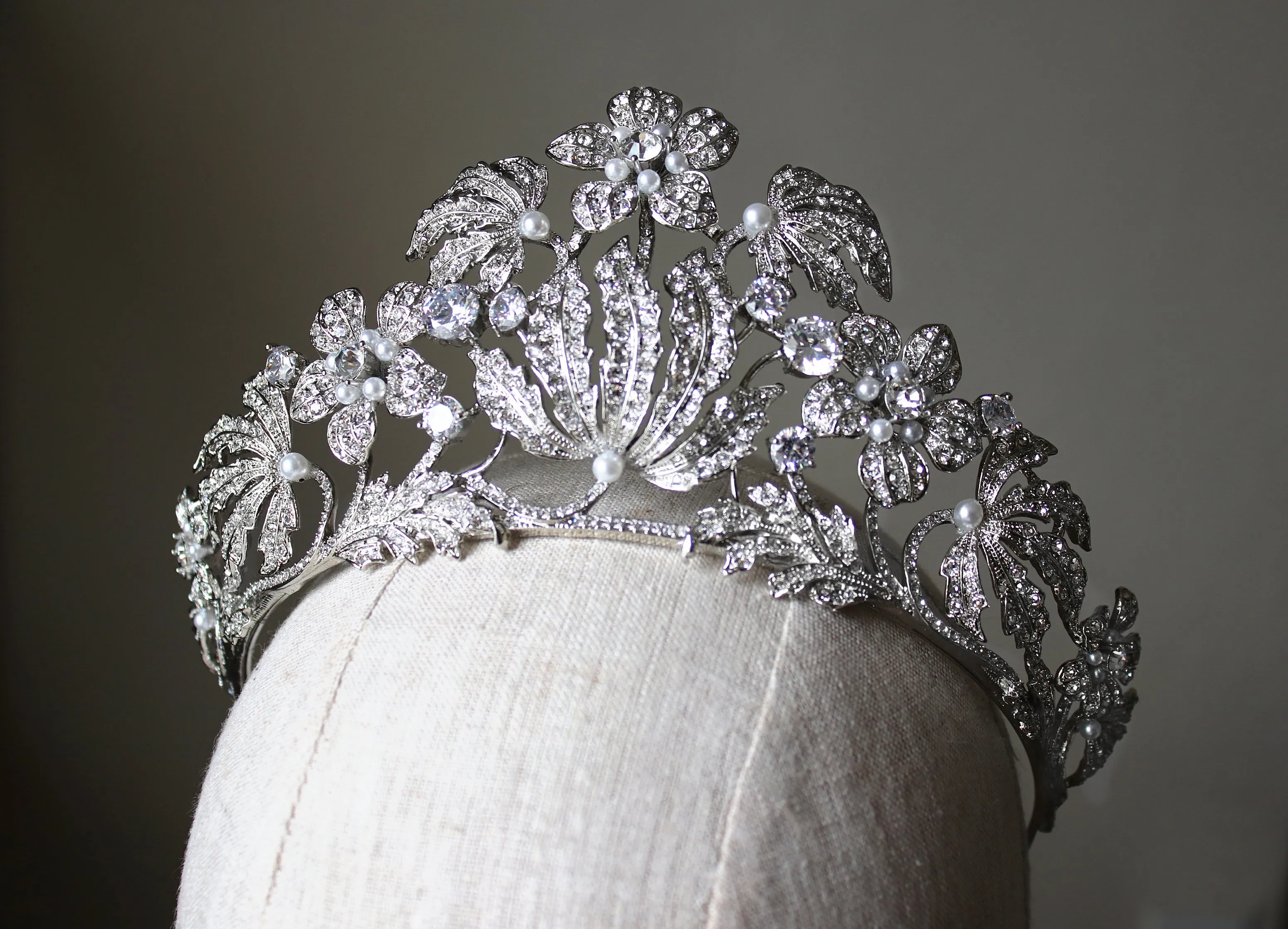 HANOVERIAN Floral Tiara