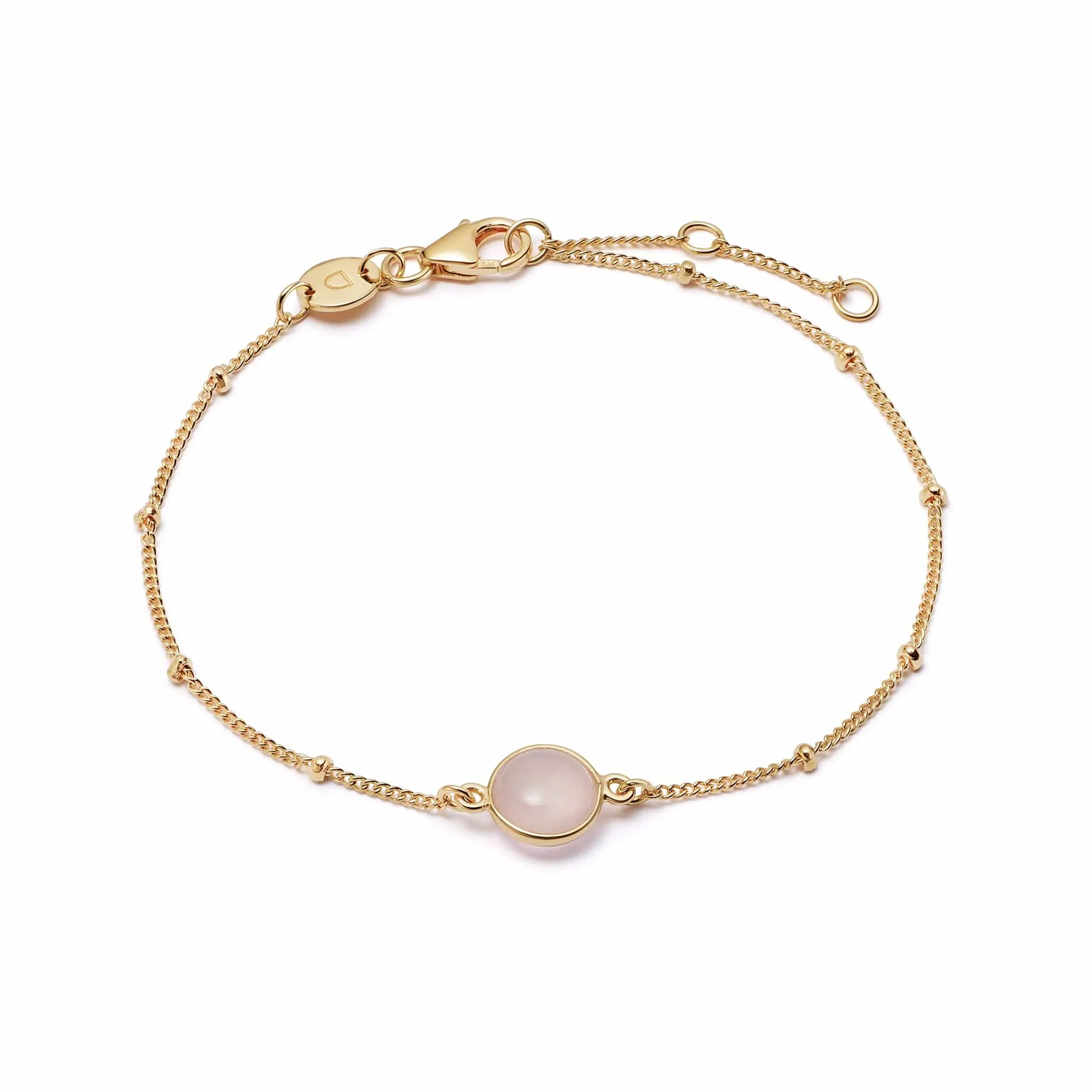 Healing Stone Bracelet 18ct Gold Plate