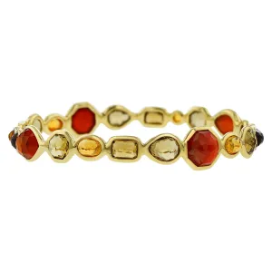 Ippolita Rock Candy Citrine and Carnelian Bangle Bracelet