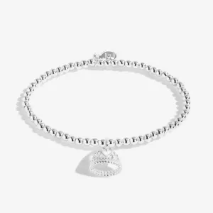 Joma Jewellery Childrens A Little Princess Silver Bracelet