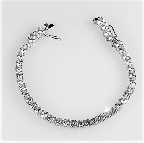 Juliette Round CZ Tennis Bracelet - 7.25in & 8in | 10ct