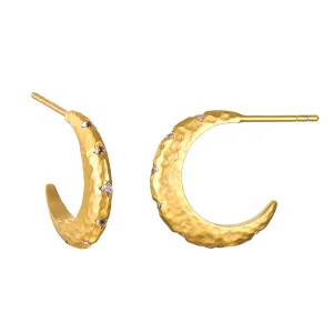 Kindred Spirits Sparkling Moon Hoops