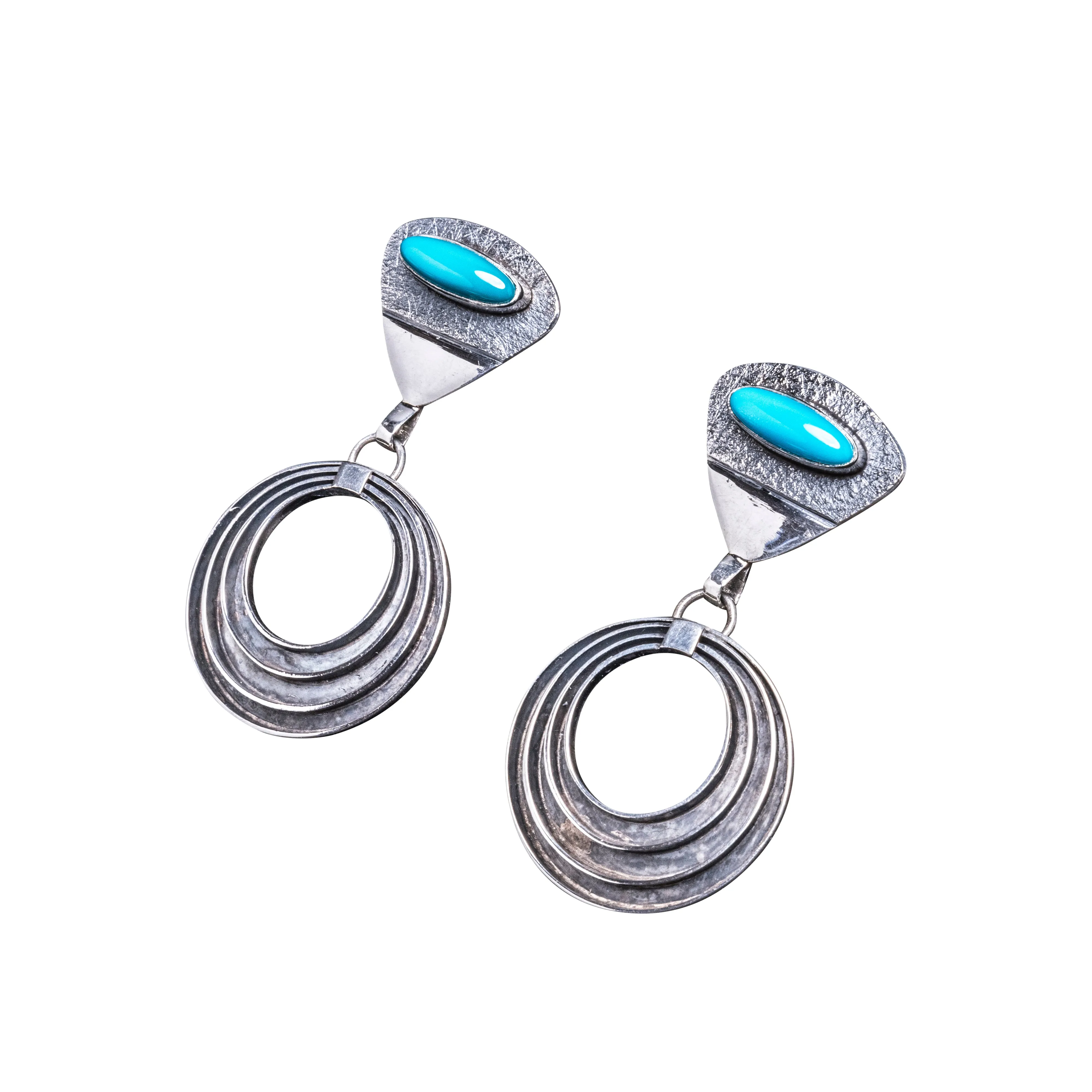 Kingman Turquoise Earrings | Jack Tom