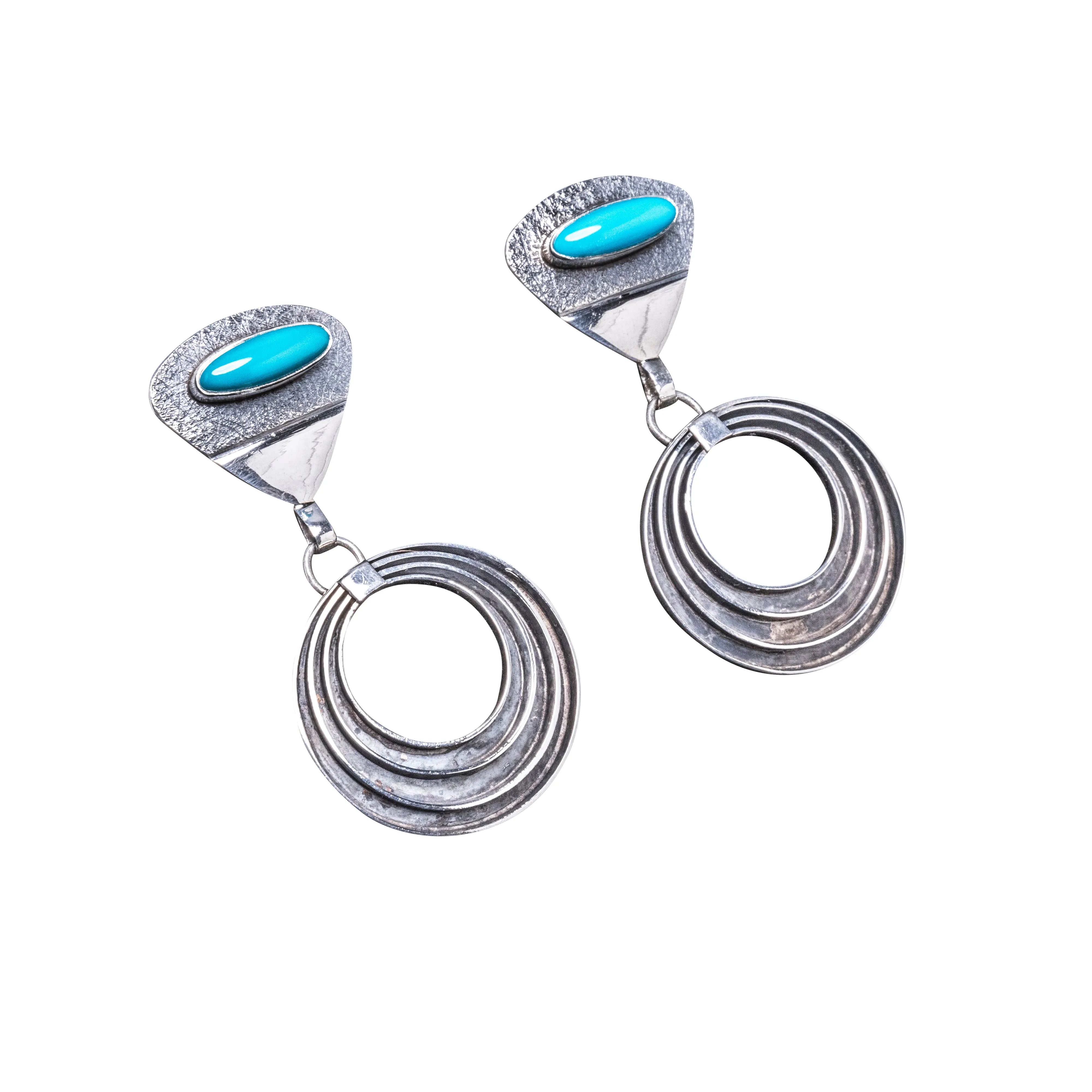 Kingman Turquoise Earrings | Jack Tom