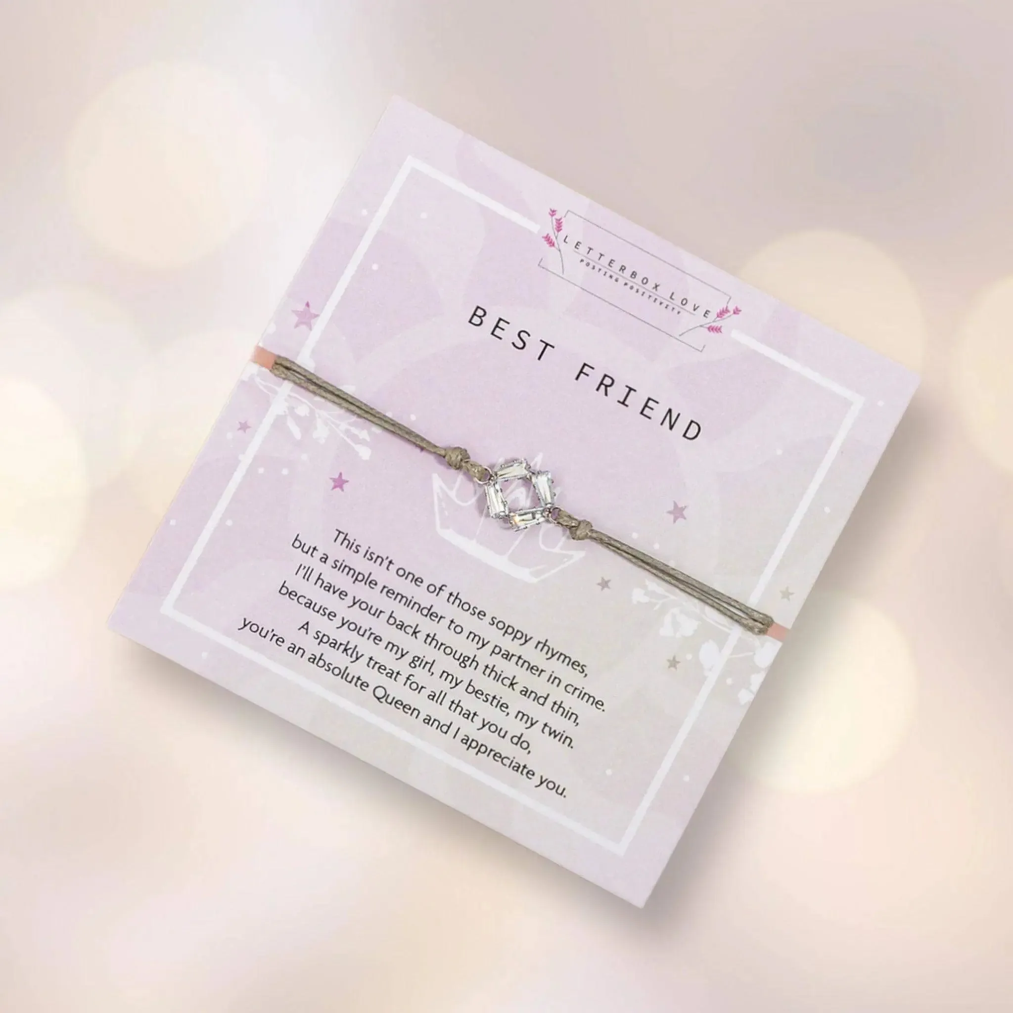 Letterbox Love - Best Friend Bracelet