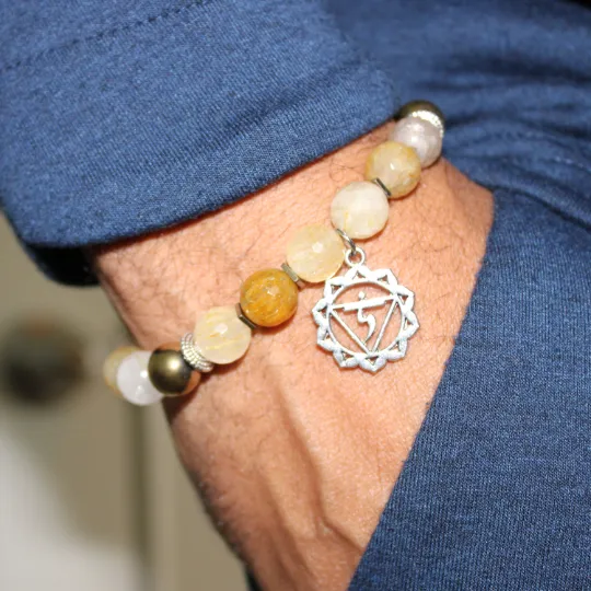 Manipura Chakra Bead Bracelet