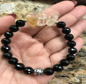 Material Goals Fruition Genuine Crystal Bracelet