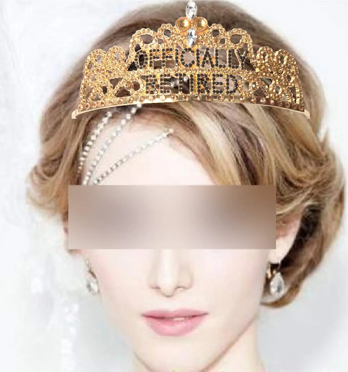 Officially Retired Retirement Party Set, Officially Retired Tiara/Crown, Retired Sash