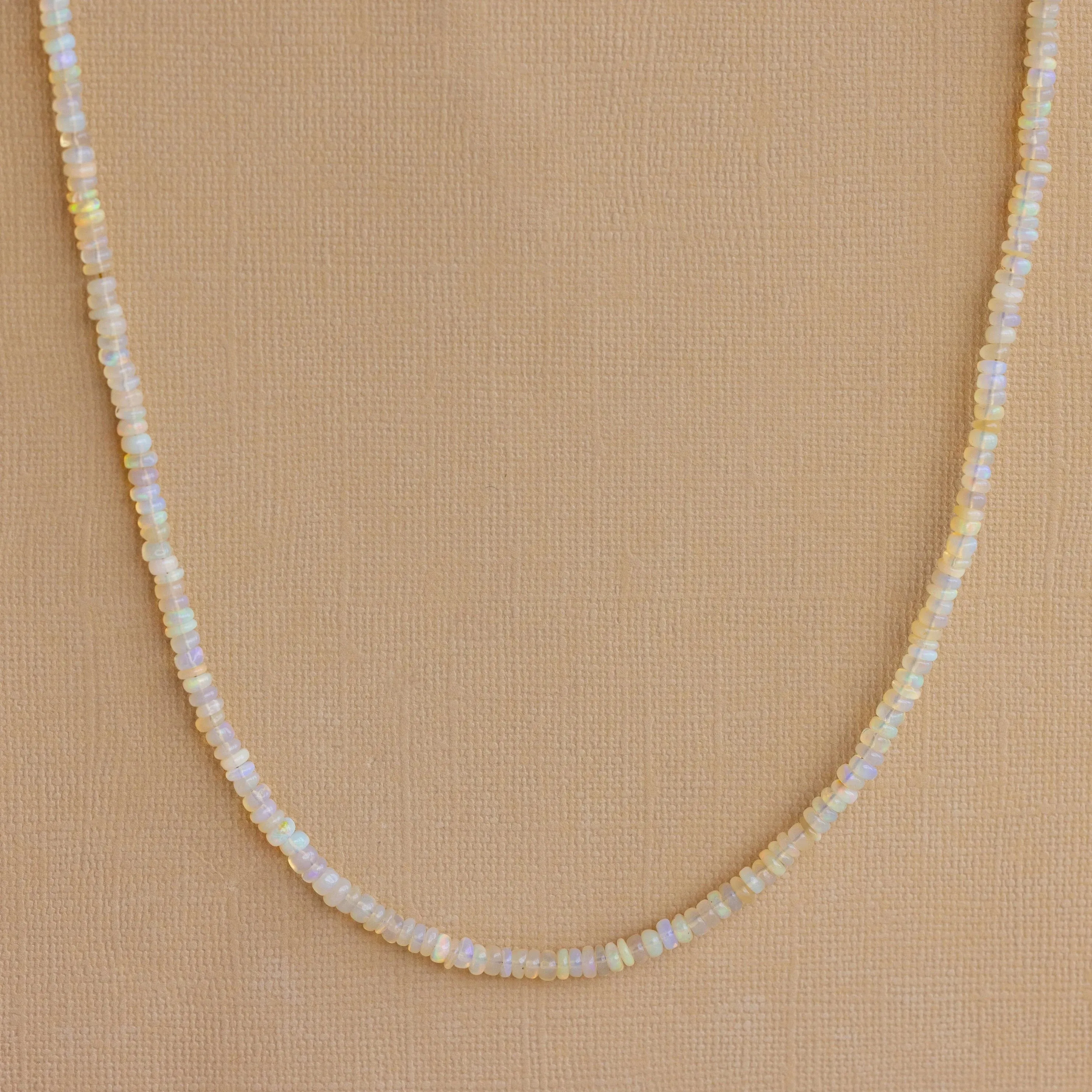 Opal Beaded Necklace