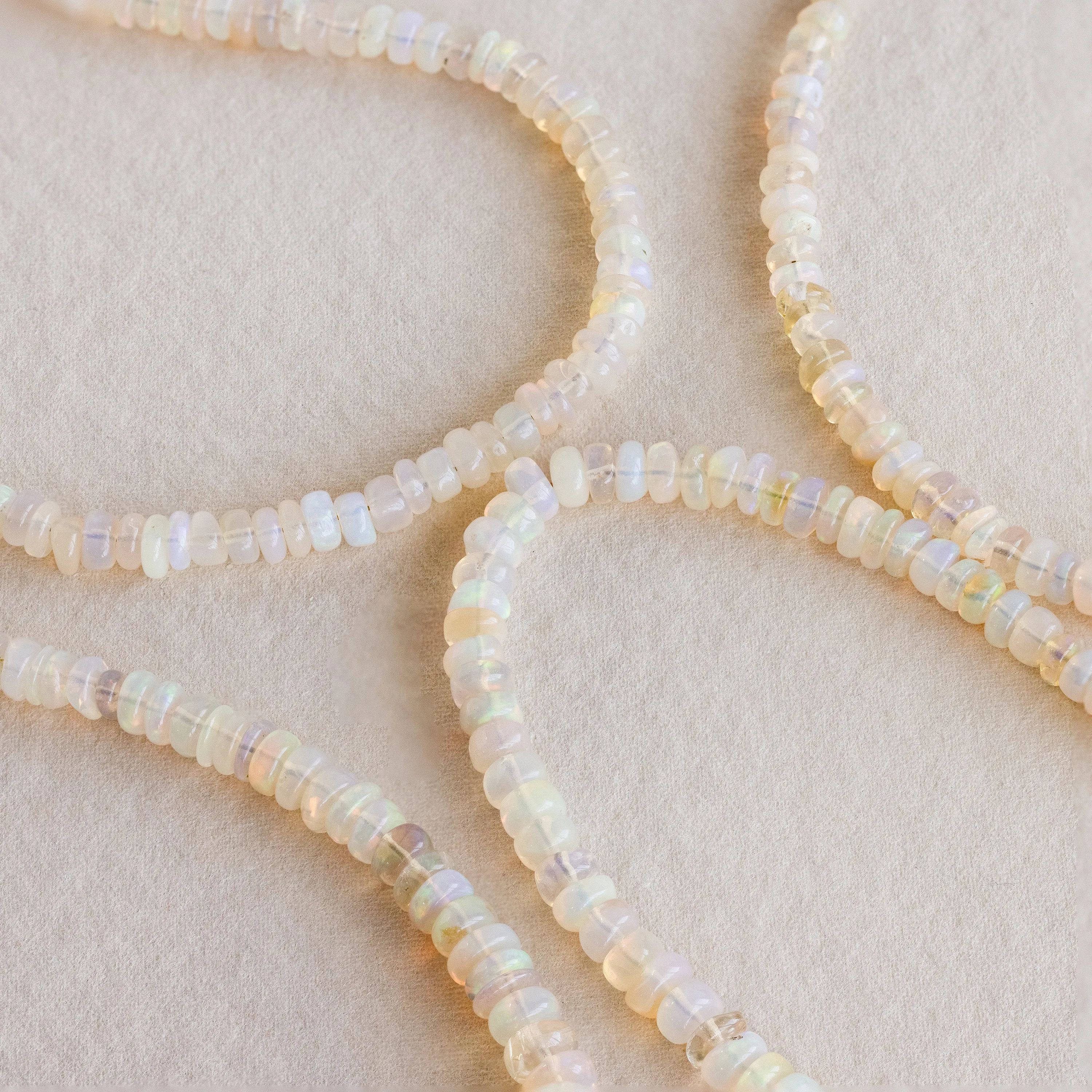 Opal Beaded Necklace