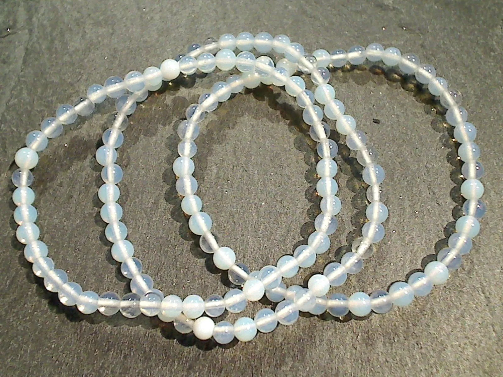 Opalite 4MM Stretch Bracelet