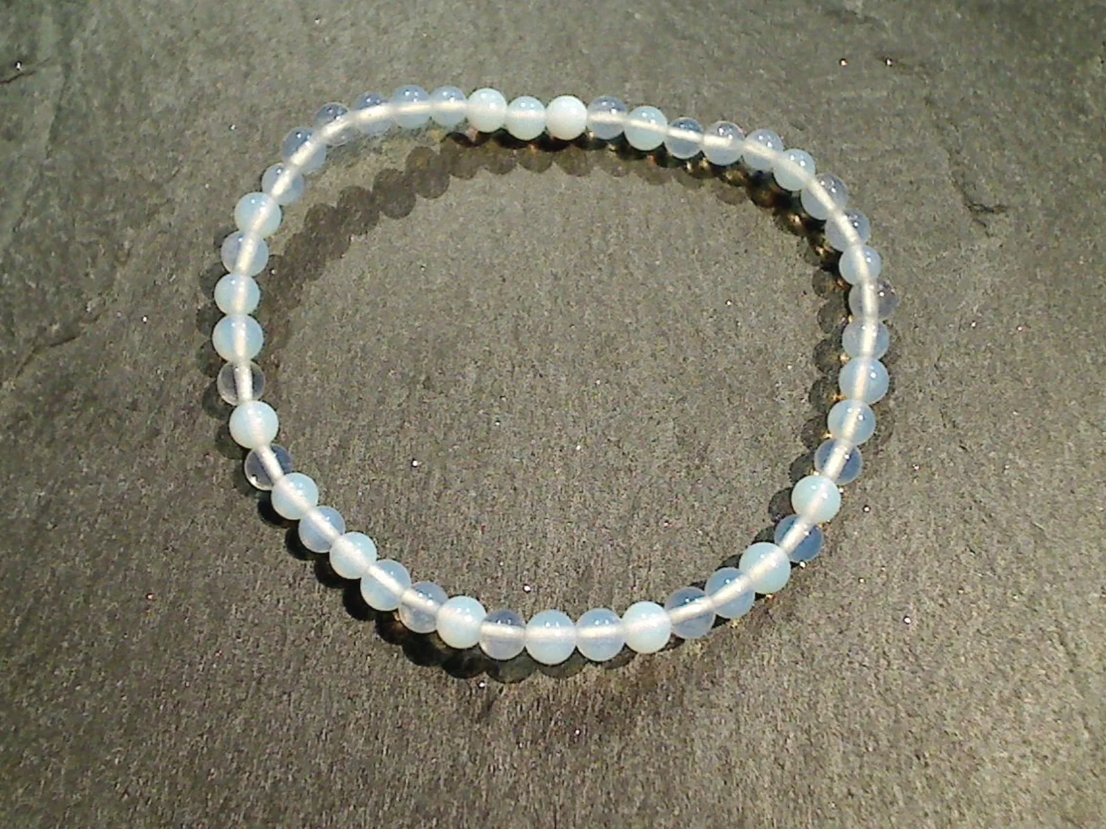 Opalite 4MM Stretch Bracelet