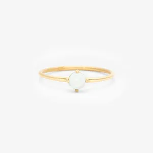 R11601OP | Australian White Opal Wisp Ring