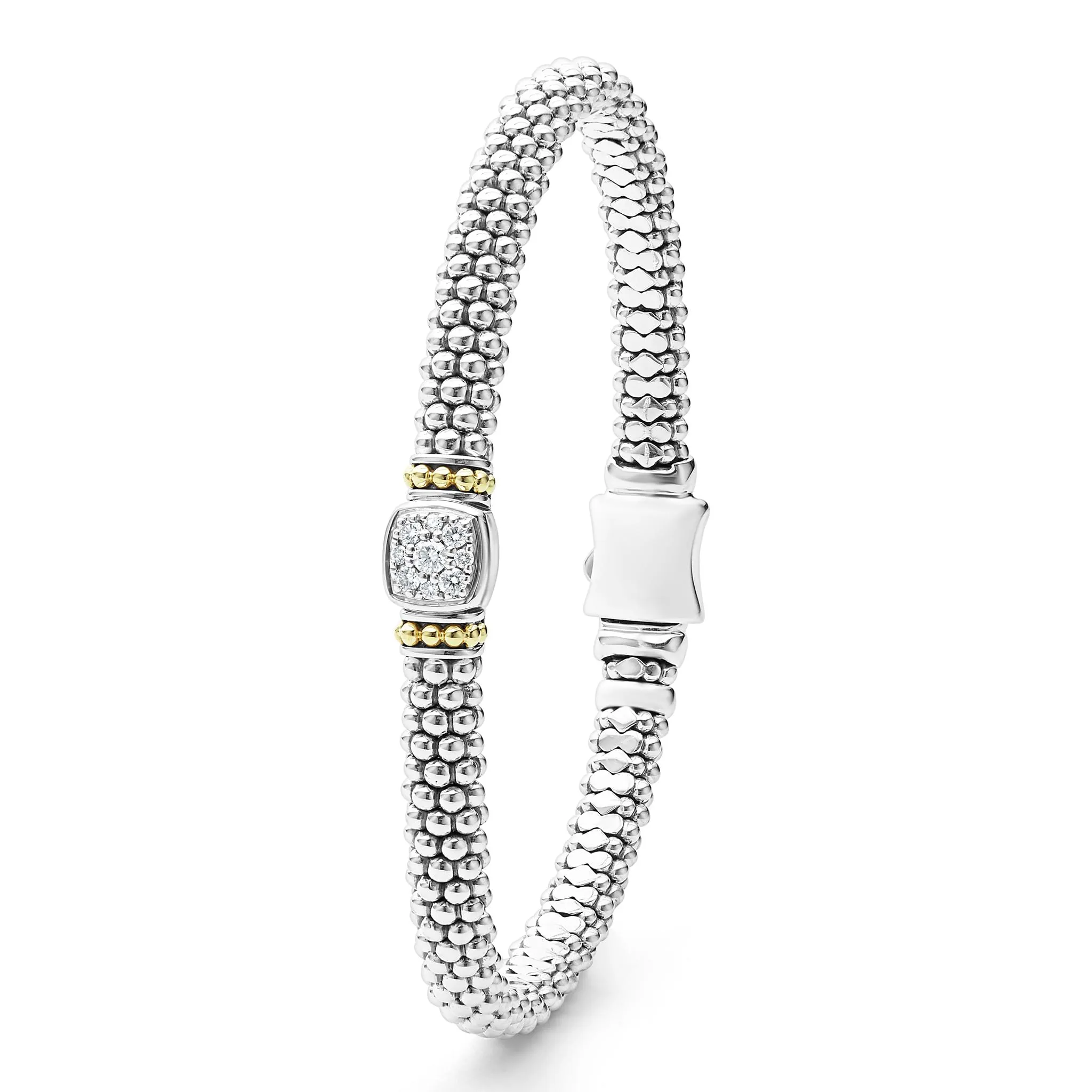 Rittenhouse Diamond Caviar Bracelet | 6mm