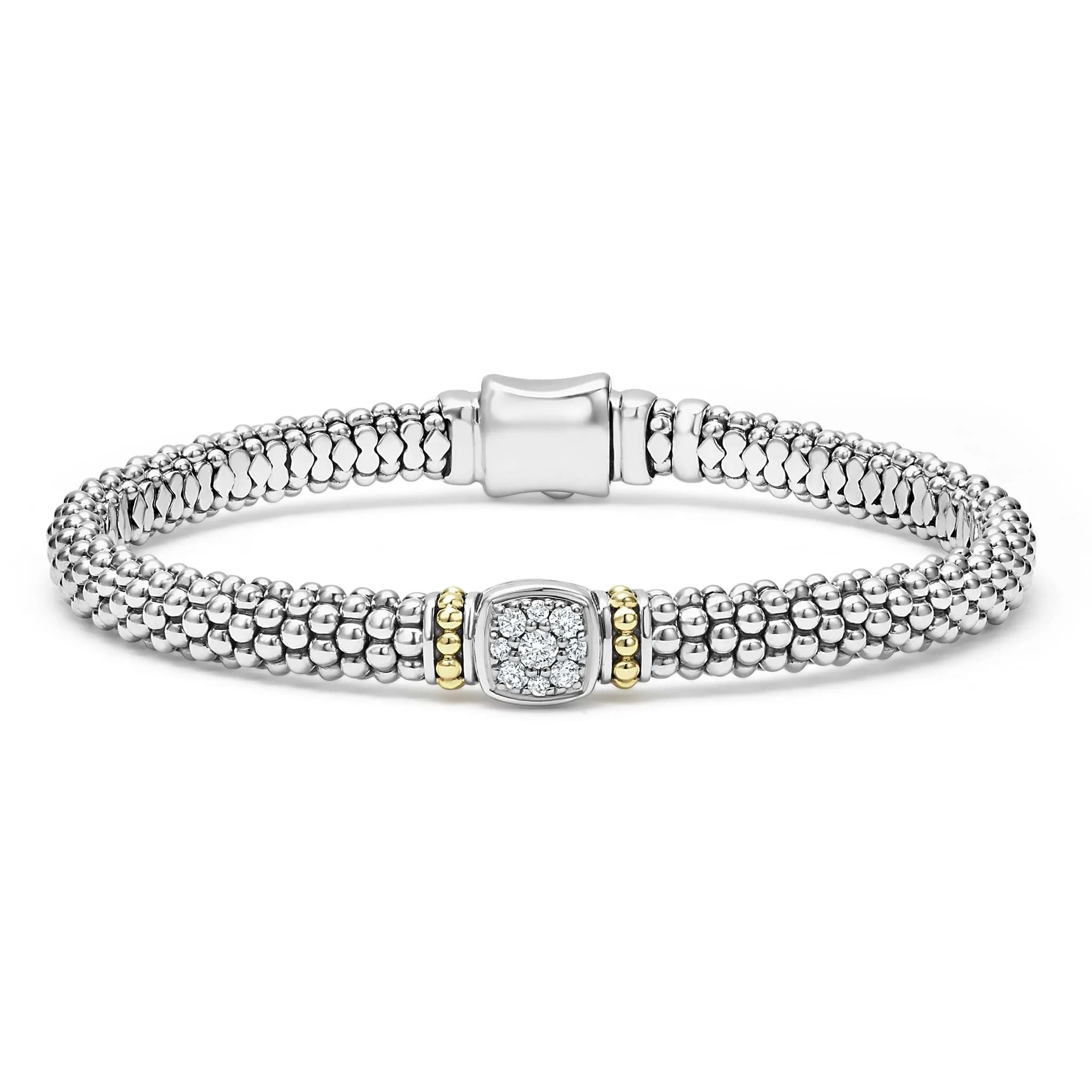 Rittenhouse Diamond Caviar Bracelet | 6mm