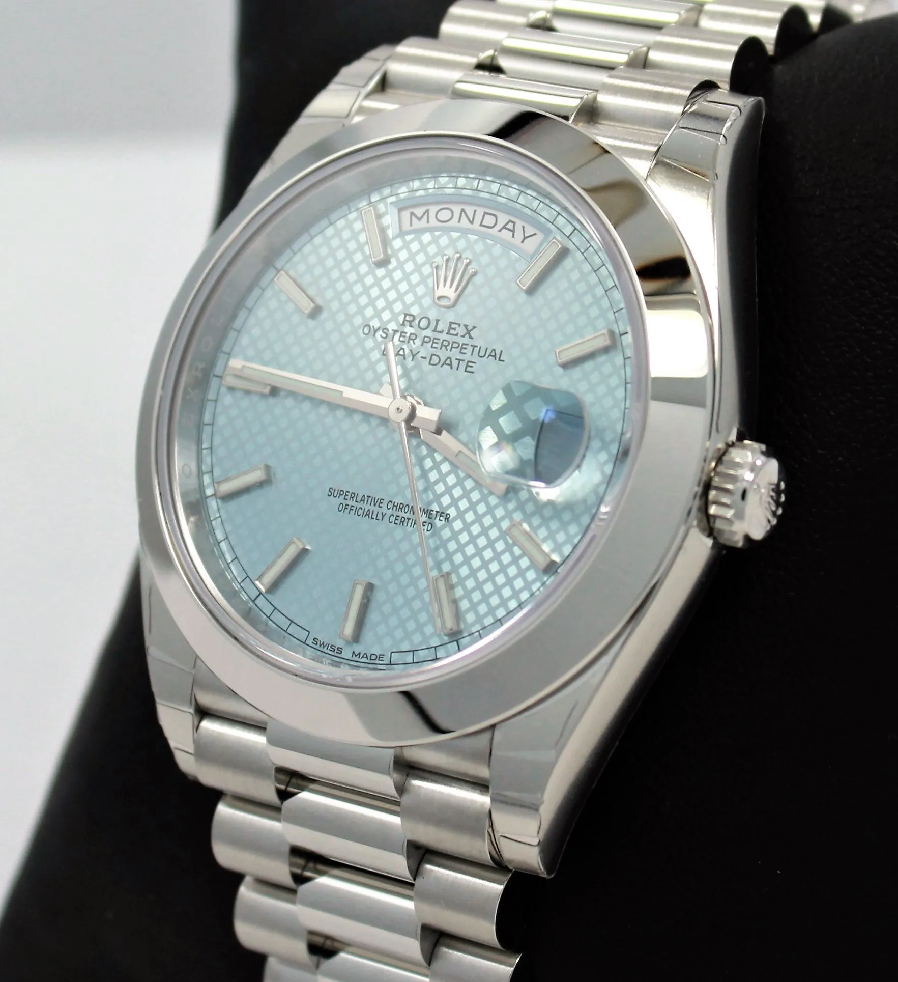 Rolex Oyster Perpetual Day-Date 40 228206 BLURP (Unworn)