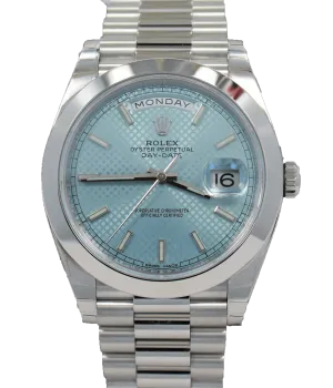 Rolex Oyster Perpetual Day-Date 40 228206 BLURP (Unworn)