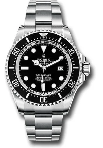 Rolex Sea-Dweller Deepsea 44 Watch - Black Dial 126660