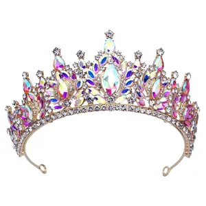 Royal Princess Queen Tiara Crowns Party Pageant Birthday Jewelry Head Accessories