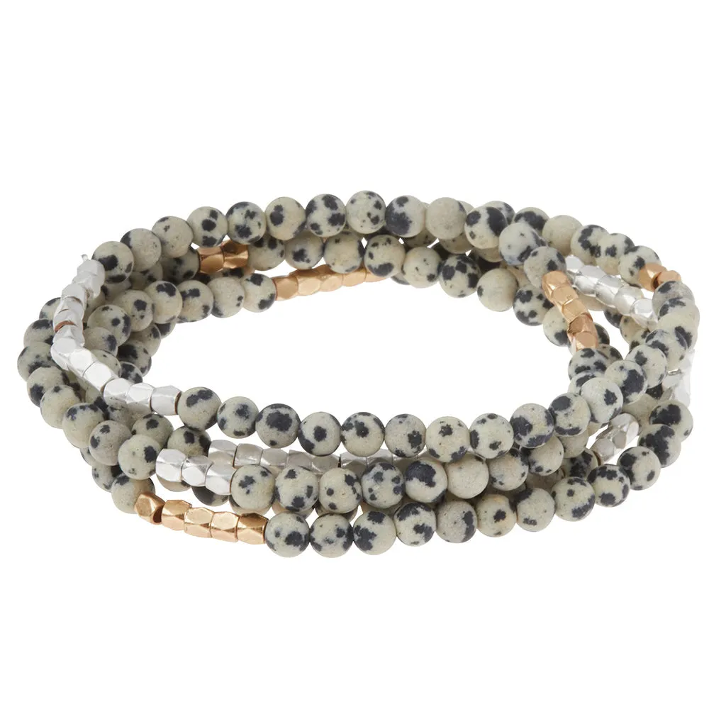 Scout Curated Wears Stone Wrap - Dalmatian Jasper