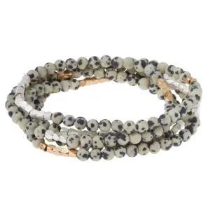 Scout Curated Wears Stone Wrap - Dalmatian Jasper