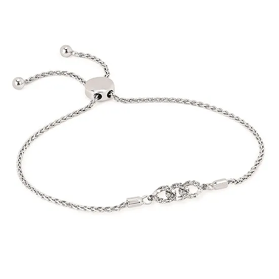 Silver Diamond Bracelet