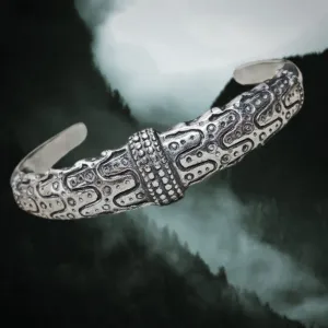 Silver Viking Bracelet from Falster