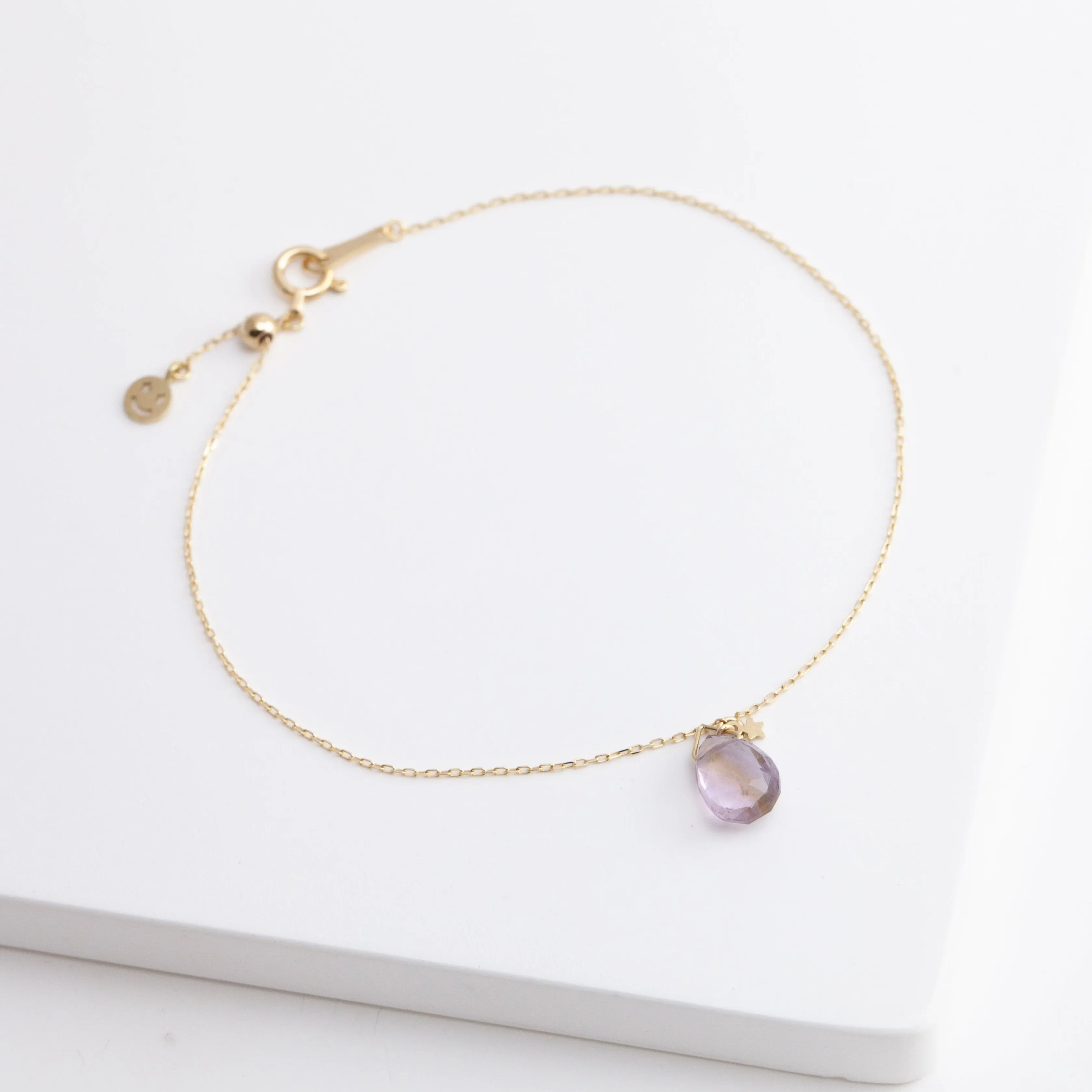 Smiley Ametrine bracelet