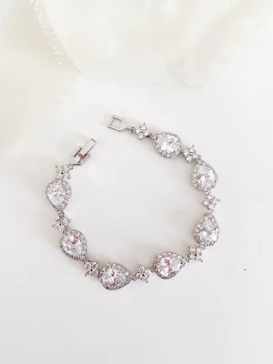 Solange CZ Bridal Bracelet