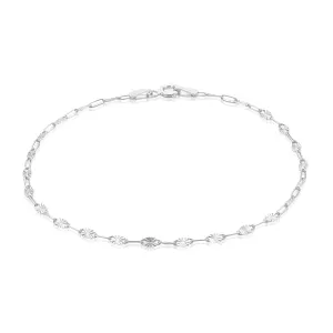 Sterling Silver 19cm Fancy Bracelet