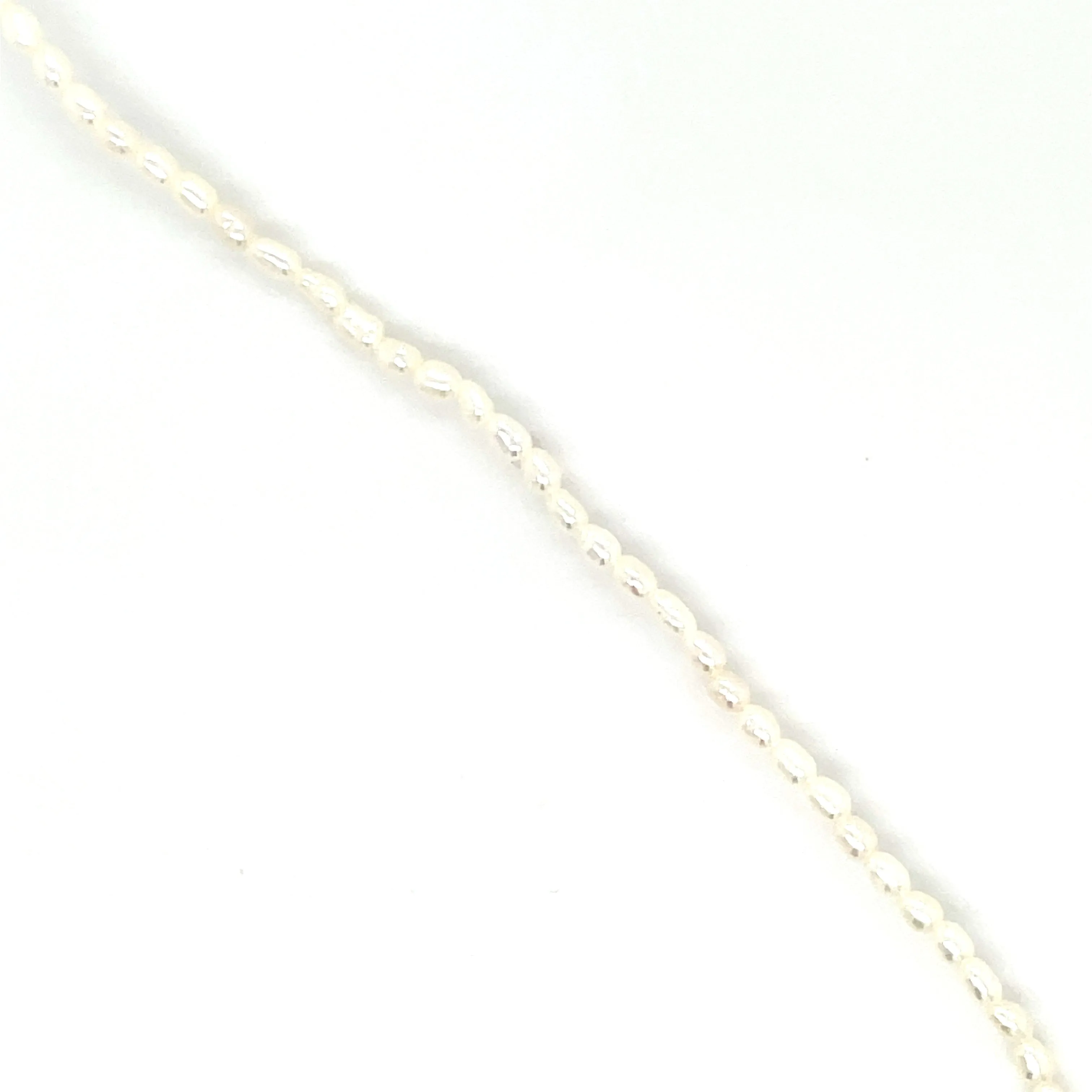 Sterling Silver Petite Pearl Bracelet