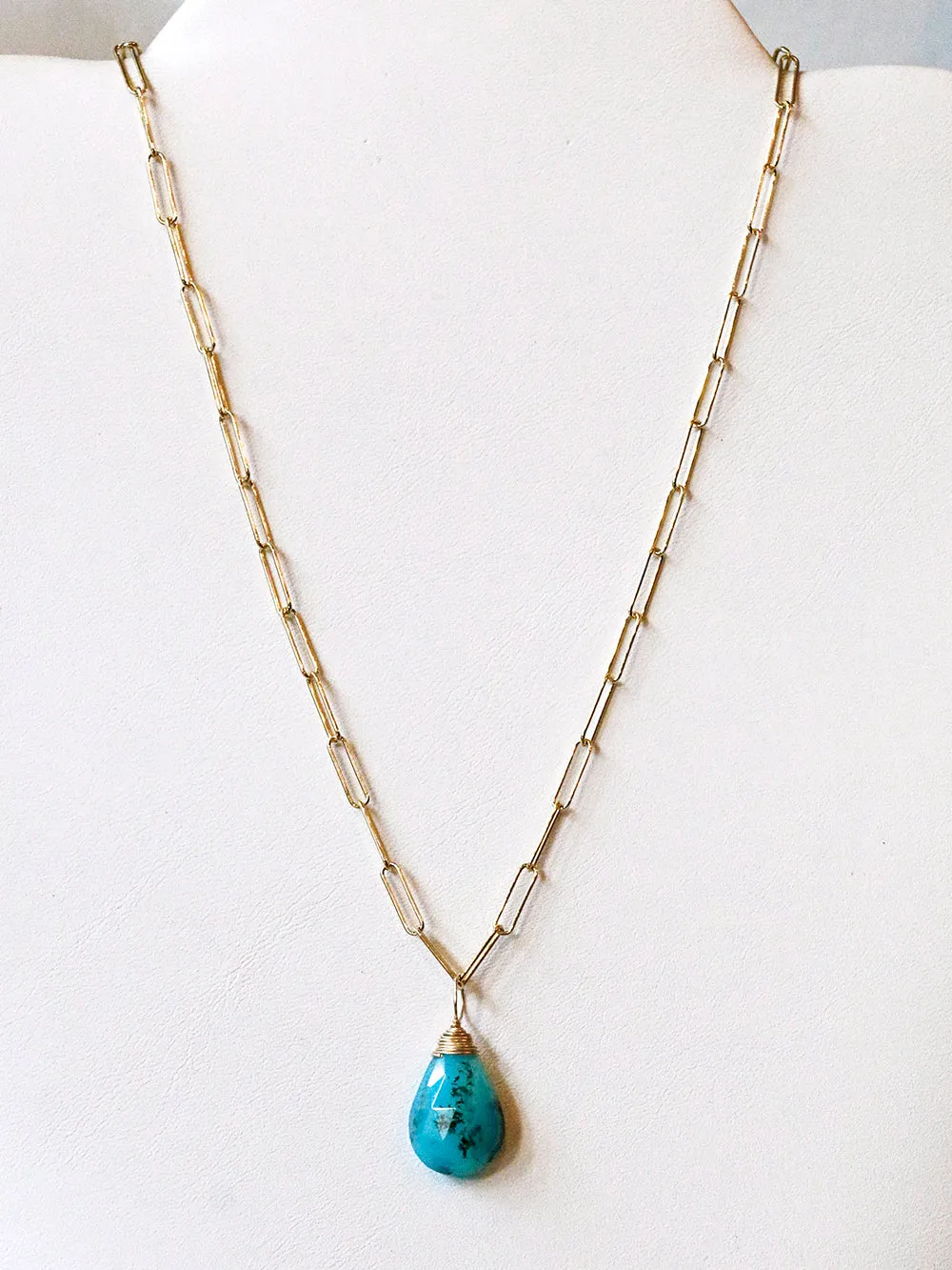 Susan Rifkin Moss Opal Charm Necklace