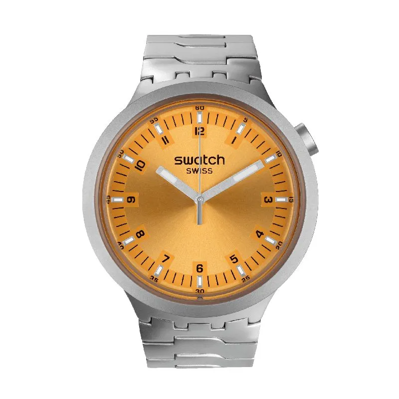 Swatch BIG BOLD IRONY AMBER SHEEN Watch SB07S103G