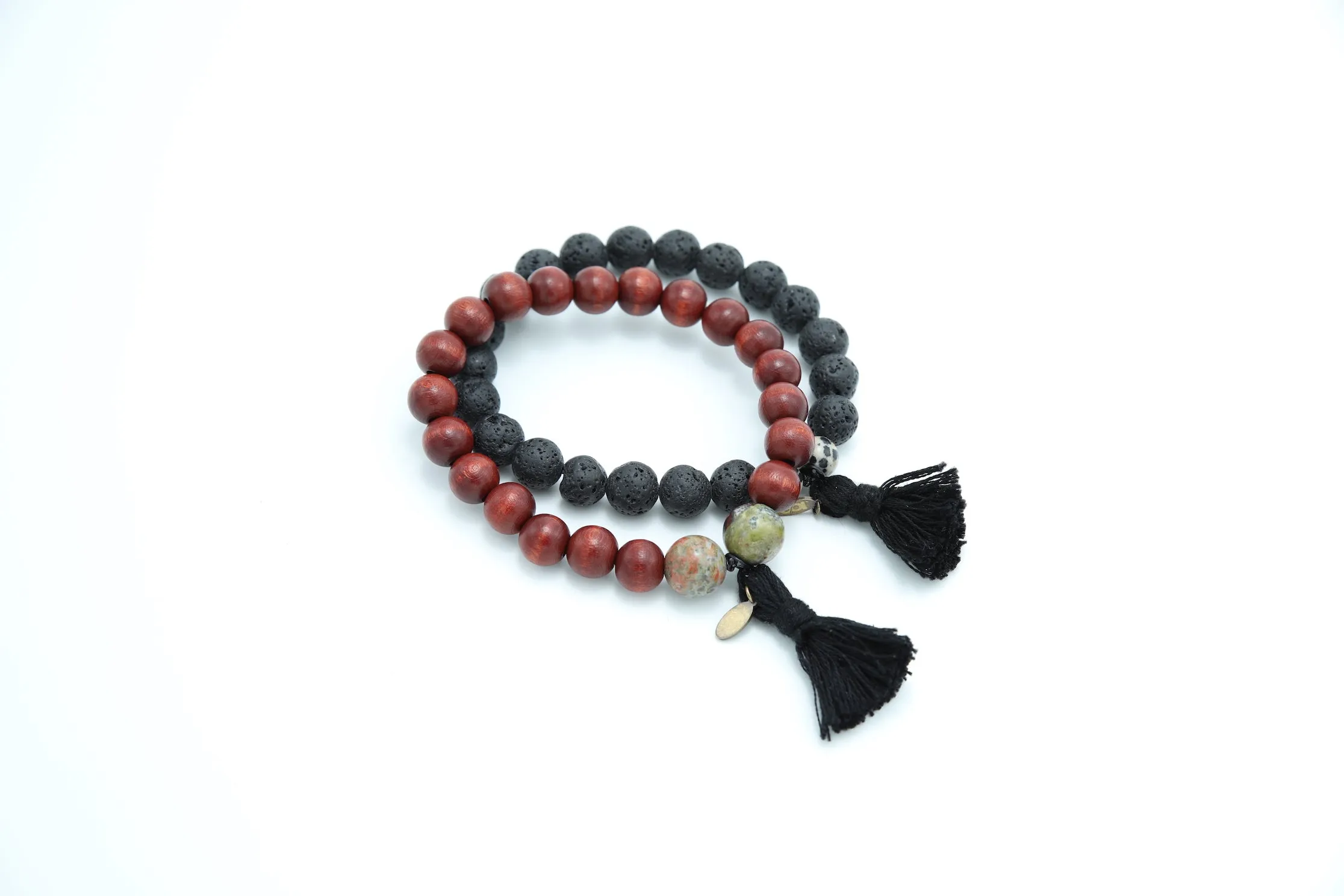 TASTY STEVE - 'Stone Bracelet' - Black