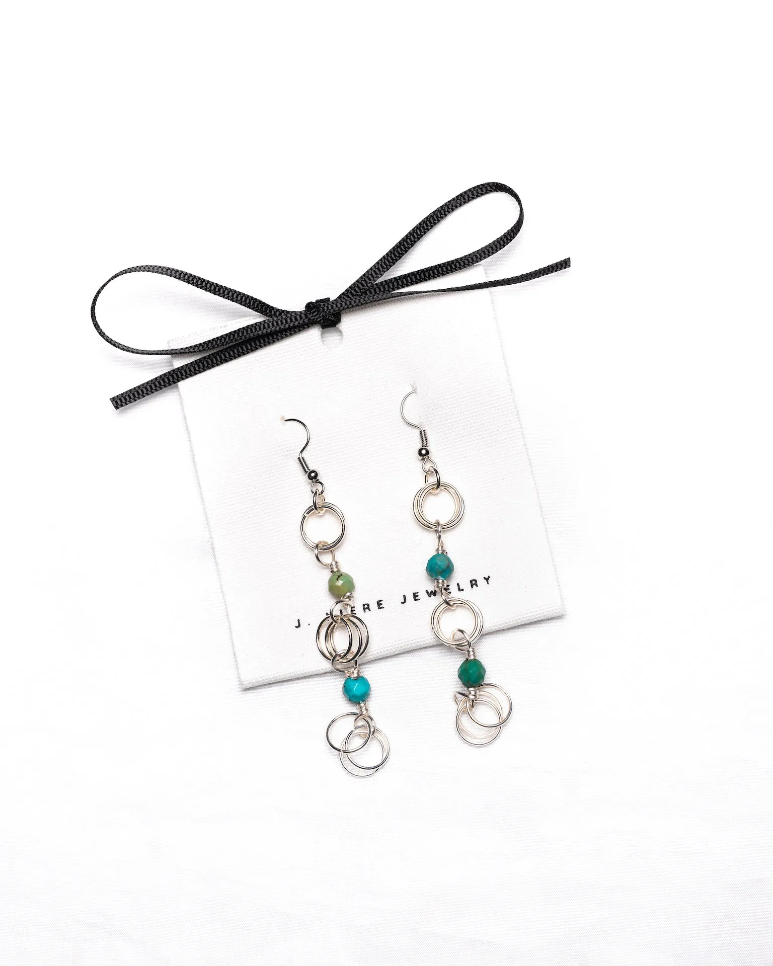 The Kiere Earrings in Turquoise