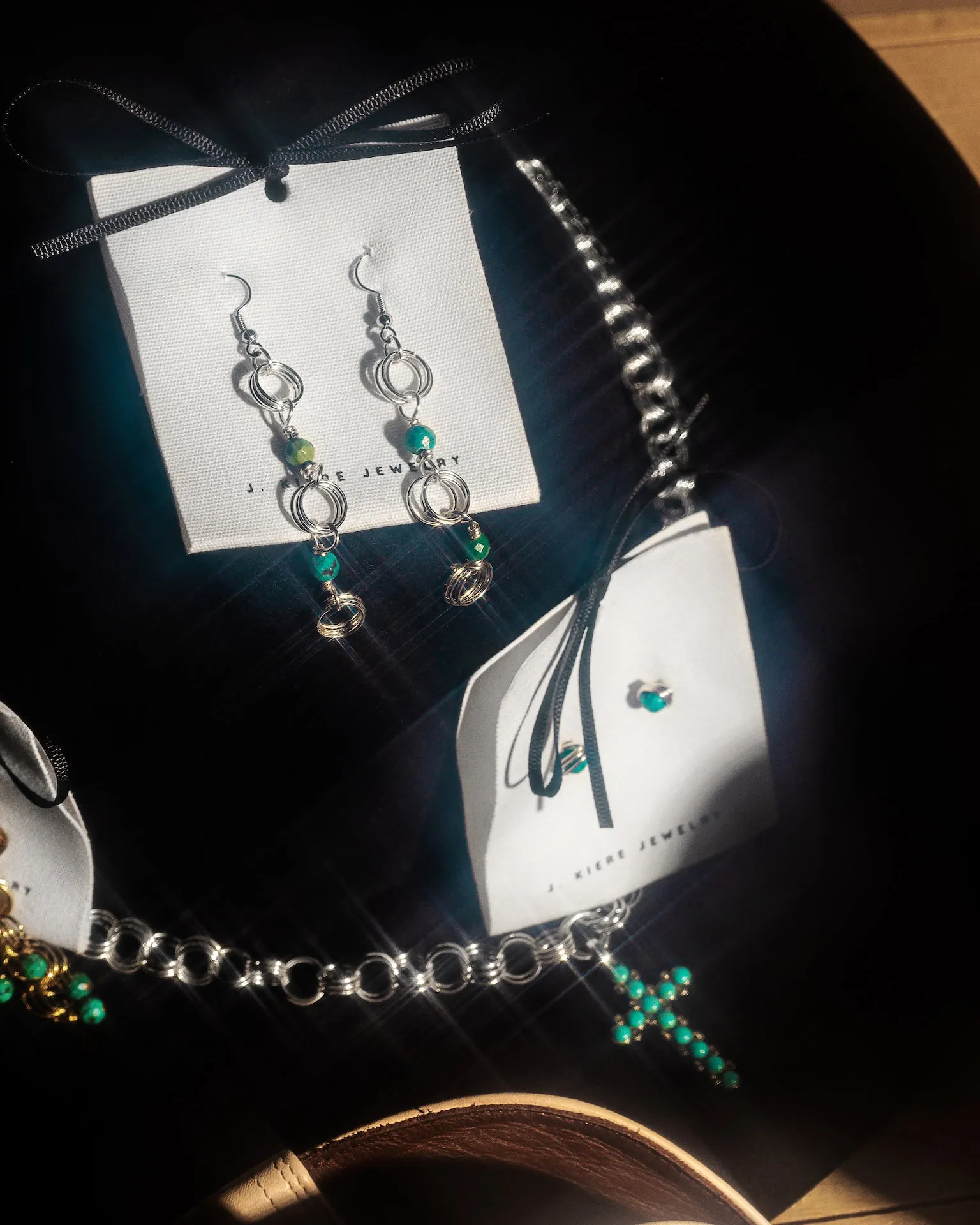 The Kiere Earrings in Turquoise