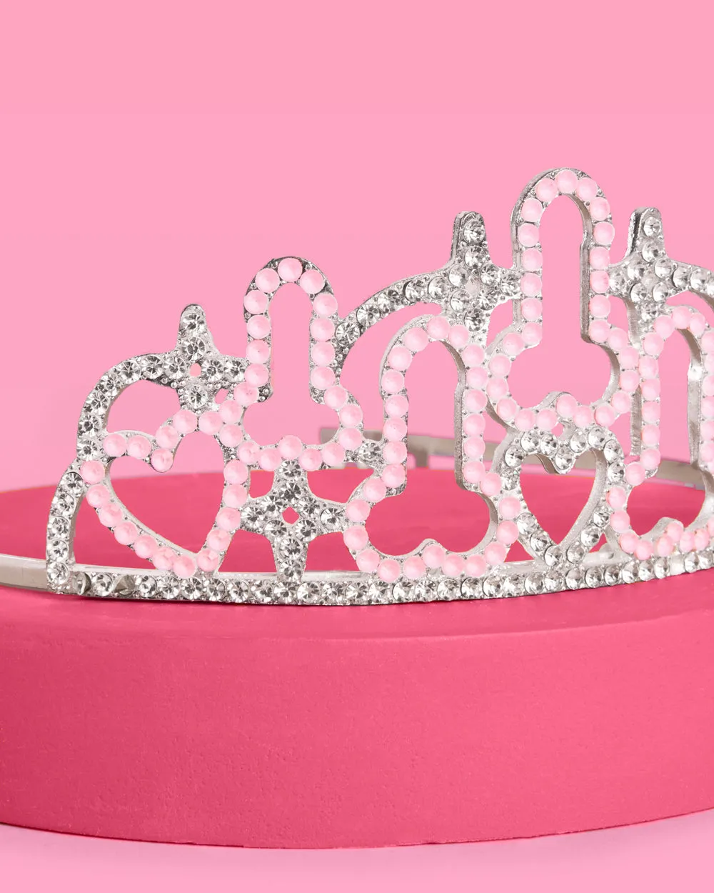 The Penis Tiara - rhinestone tiara