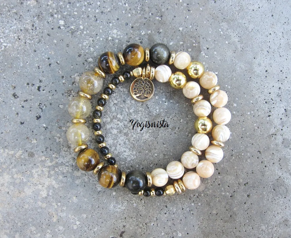 The Power of Light Mala Bracelet in 27 Beads