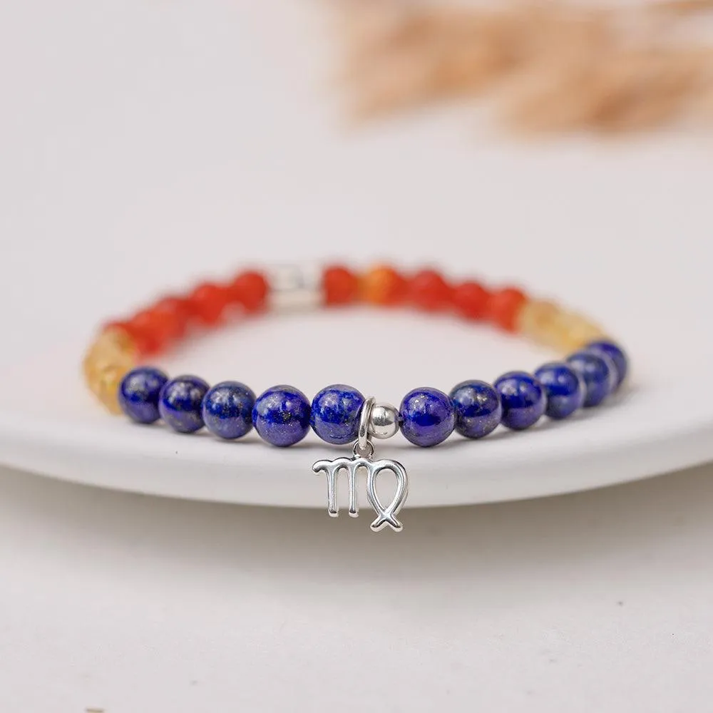 Virgo Birthstone Gemstone Bracelet