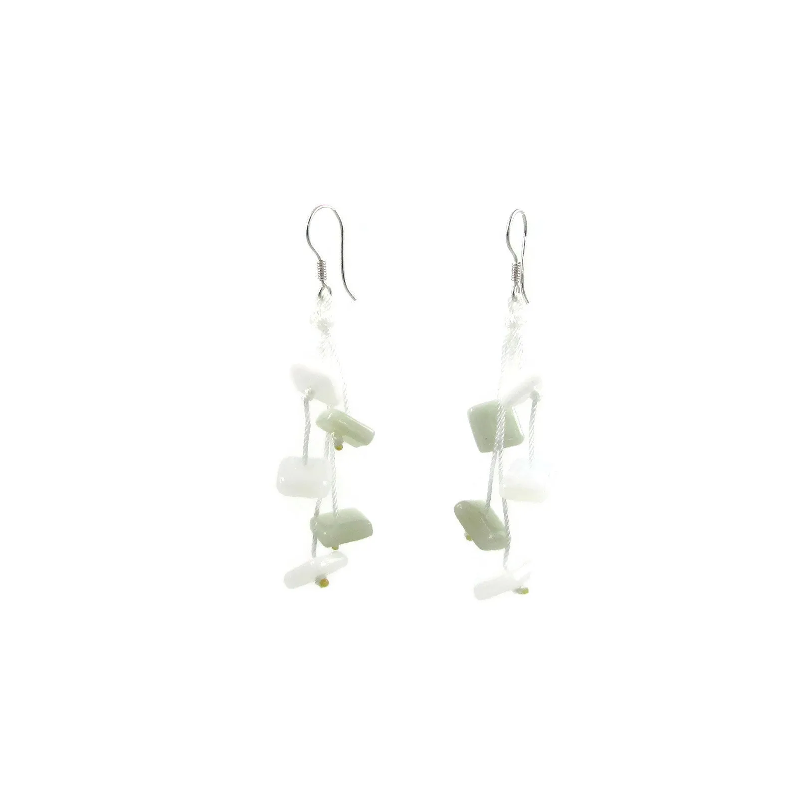 Zen Glass Earrings - Cherry