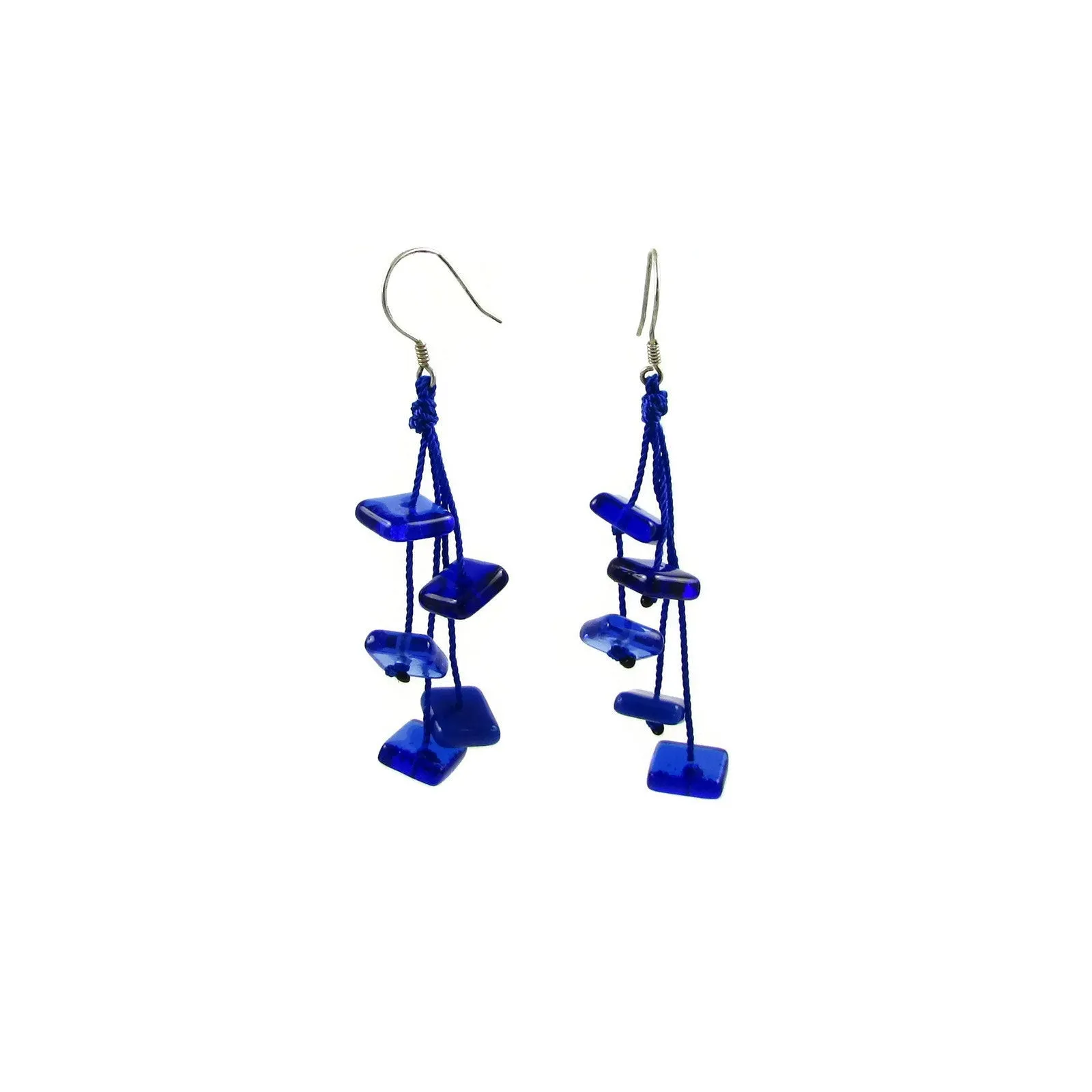 Zen Glass Earrings - Cherry